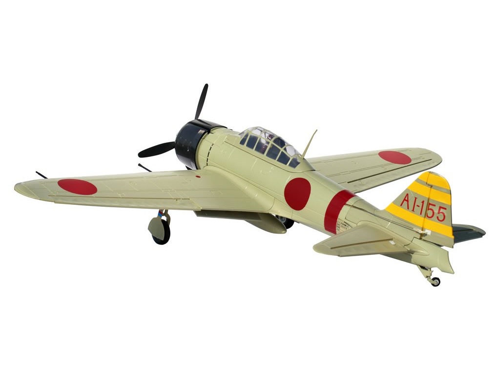 Mitsubishi A6M3 Zero, Spw 1400mm, PNP-Set von FMS – Bild 6