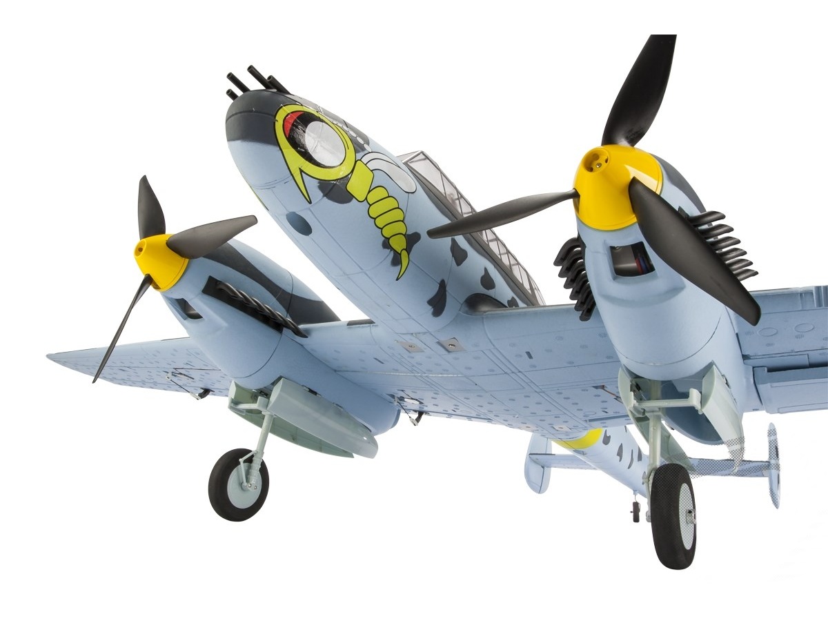 Messerschmitt BF-110, Spw 1500mm, PNP-Modell von Dynam – Bild 4