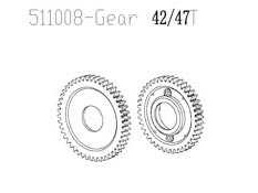 Zahnradset 42T/47T 511008 FS-Racing 1:10